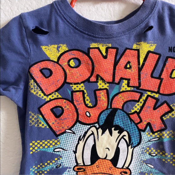 Disney Donald Duck Retro Distressed Unisex Shirt - Picture 4 of 5